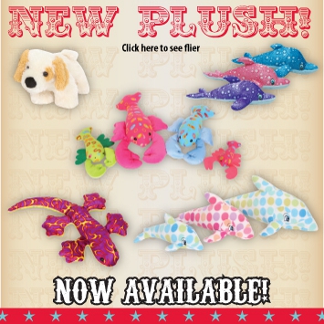 Toy Network's New 2012 Plush line is available